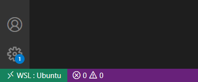 WSL extension on vsCode